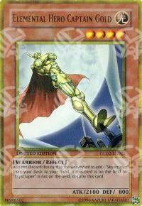 Capitano Gold EROE Elementale - Gold Series 2 (Gold Rare) [GLD2-025]