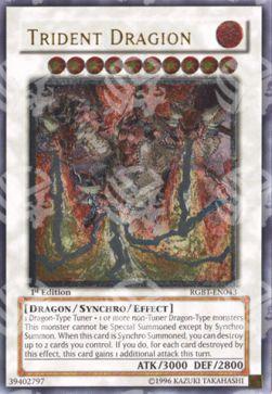 Drago Tridente - Raging Battle (Ultimate Rare) [RGBT-043]