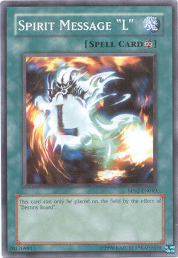 Messaggio dello Spirito "L" - Retro Pack 2 (Common) [RP02-049]