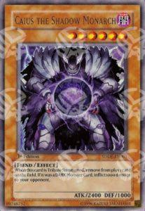 Caius il Monarca dell'Ombra - Structure Deck: The Dark Emperor (Ultra Rare) [SDDE-001]