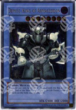 Demise, Re dell'Armageddon - Shadow of Infinity (Ultimate Rare) [SOI-035]