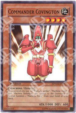 Comandante Covington - Structure Deck: Machina Mayhem (Common) [SDMM-005]