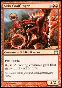 Scagliacarbone Akki - Campioni di Kamigawa (Uncommon) [CHK-152]