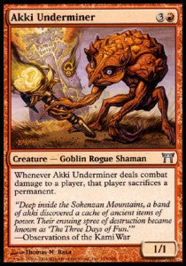 Minatore Akki - Campioni di Kamigawa (Uncommon) [CHK-155]