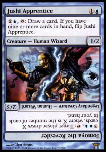 Apprendista Jushi / Tomoya the Revealer - Campioni di Kamigawa (Rare) [CHK-70]