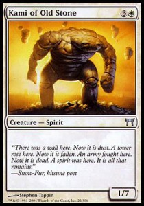 Kami della Vecchia Pietra - Campioni di Kamigawa (Uncommon) [CHK-22]