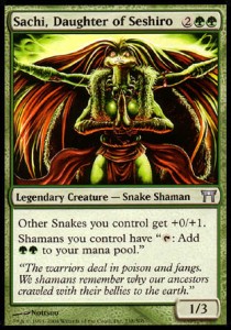 Sachi, Figlia di Seshiro - Campioni di Kamigawa (Uncommon) [CHK-238]