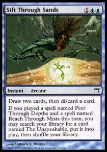 Setacciare le Sabbie - Campioni di Kamigawa (Common) [CHK-84]