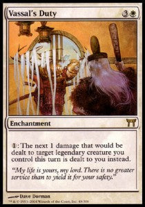 Dovere del Vassallo - Campioni di Kamigawa (Rare) [CHK-48]