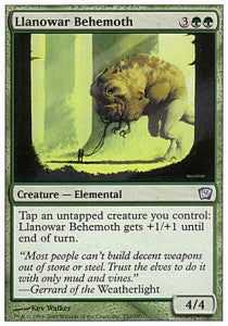 Behemoth di Llanowar - Nona Edizione (Uncommon) [9ED-252]