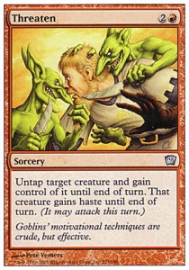 Minacciare - Nona Edizione (Uncommon) [9ED-223]