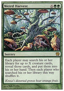 Raccolto Insolito - Nona Edizione (Rare) [9ED-282]