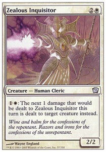 Inquisitore Fanatico - Nona Edizione (Uncommon) [9ED-57]