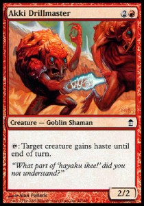 Mastrotrivella Akki - Liberatori di Kamigawa (Common) [SOK-92]