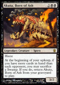 Akuta, Nato dalla Cenere - Liberatori di Kamigawa (Rare) [SOK-61]