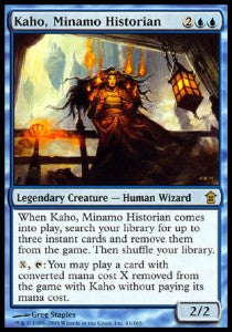 Kaho, Storica di Minamo - Liberatori di Kamigawa (Rare) [SOK-41]