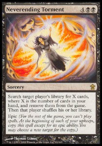 Tormento Senza Fine - Liberatori di Kamigawa (Rare) [SOK-83]