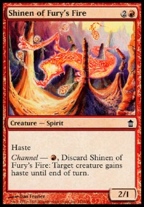 Shinen della Furia del Fuoco - Liberatori di Kamigawa (Common) [SOK-112]