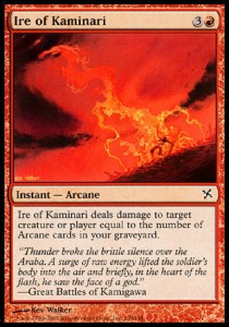 Collera di Kaminari - Traditori di Kamigawa (Common) [BOK-109]