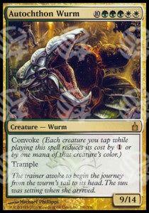 Wurm Aborigeno - Ravnica: Città delle Gilde (Rare) [RAV-191]