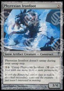 Ferropode di Phyrexia - Ondata Glaciale (Uncommon) [CSP-139]