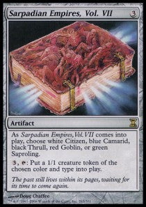Imperi di Sarpadia, Vol. VII - Spirale Temporale (Rare) [TSP-263]