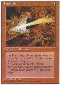 Soffio del Drago - Foreign White Bordered (Common)