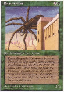 Ragno Gigante - Foreign White Bordered (Common)