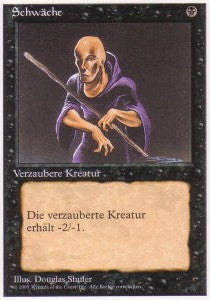 Indebolimento - Foreign White Bordered (Common)