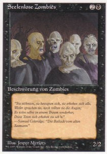 Zombi della Distruzione - Foreign White Bordered (Common)