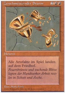 Tempesta di Distruzione - Foreign White Bordered (Uncommon)