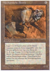 Bestia Meccanica - Foreign White Bordered (Rare)