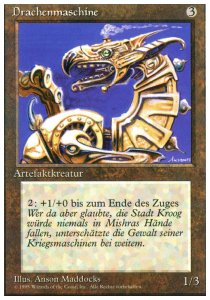 Drago Meccanico - Foreign White Bordered (Rare)