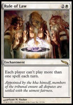 Regola della Legge - Mirrodin (Rare) [MRD-19]