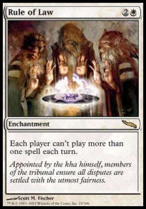 Regola della Legge - Mirrodin (Rare) [MRD-19]