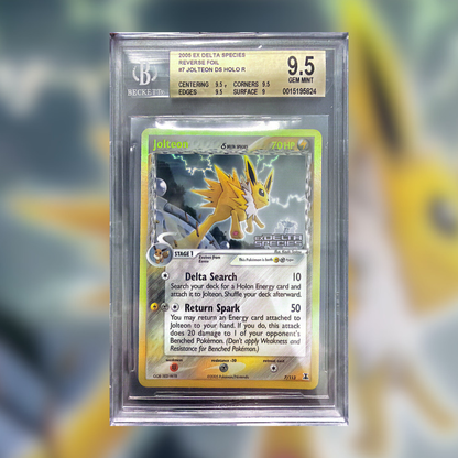 Jolteon EX Delta Species Stamped DS-7 (BGS 9.5)