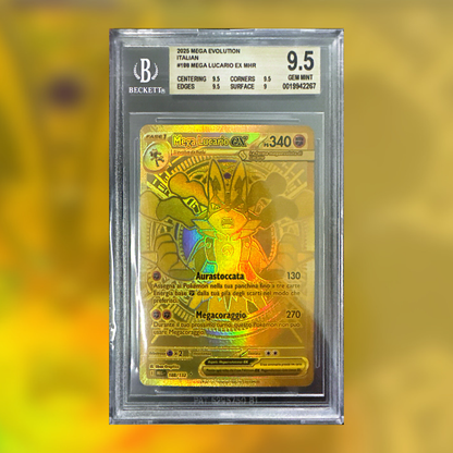 Mega Lucario EX MEG-188 (BGS 9.5)