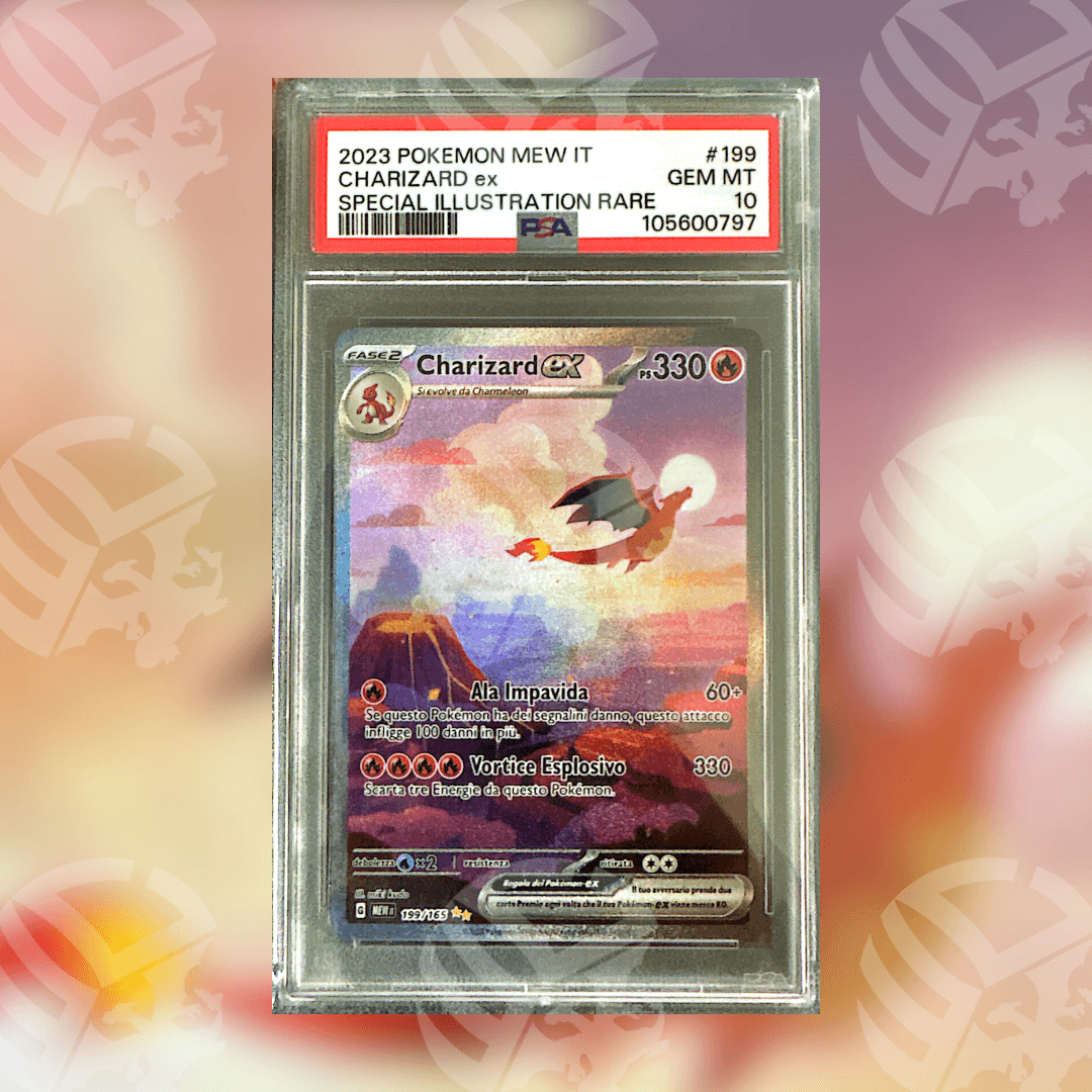 Charizard EX MEW-199 (PSA 10)
