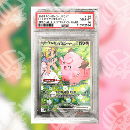 Clefairy Ex di Lylia JTG-184 (PSA 10)
