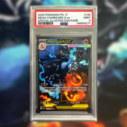 Mega Charizard X EX PFL-125 (PSA 9)
