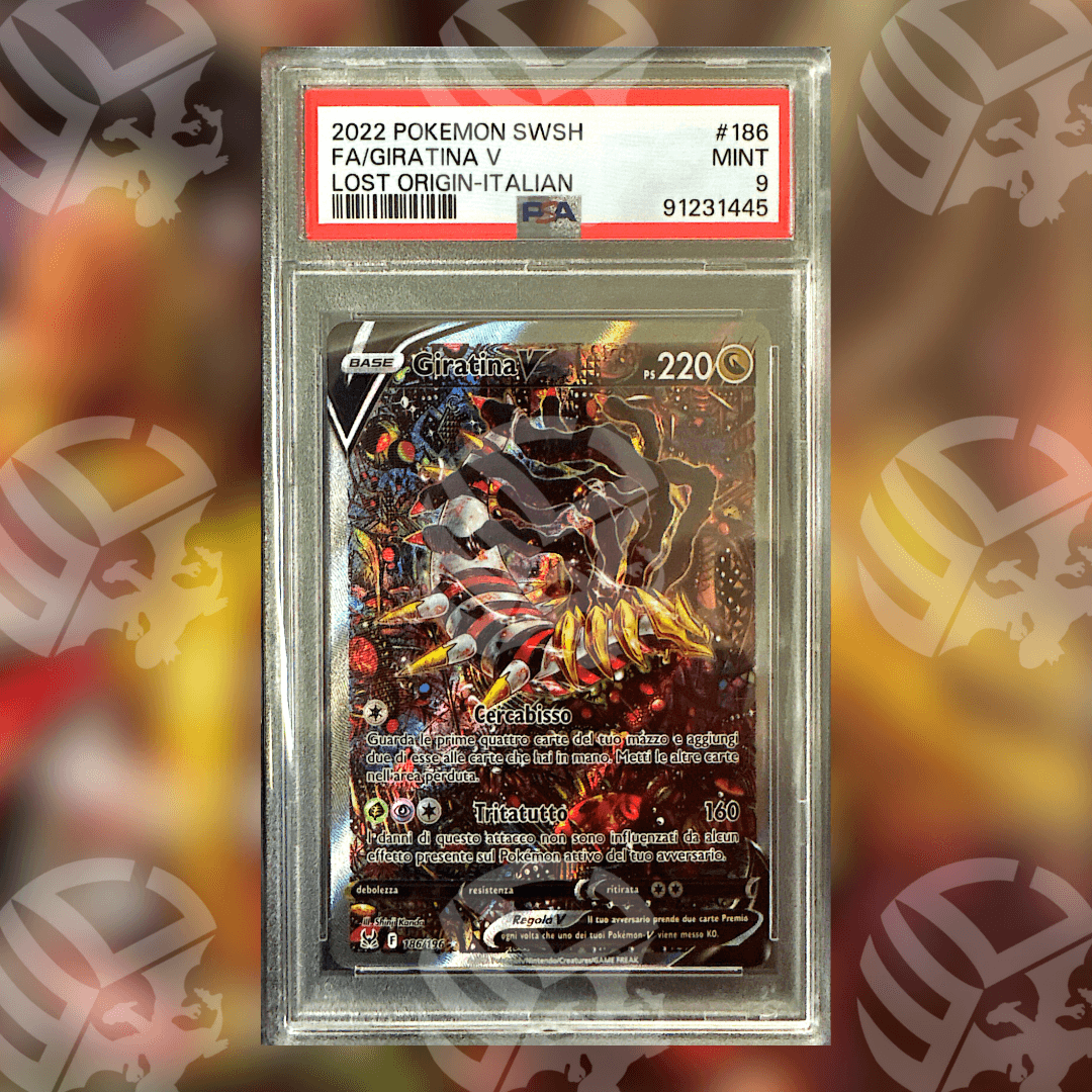Giratina V LOR-186 (PSA 9)