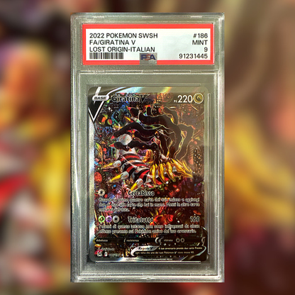 Giratina V LOR-186 (PSA 9)
