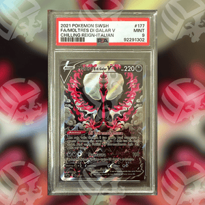 Moltres di Galar V CRE-177 (PSA 9)