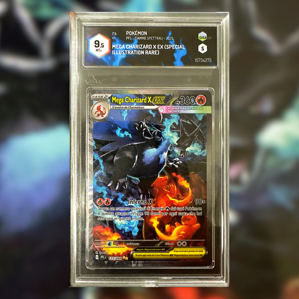 Mega Charizard X EX PFL-125 (GRAAD 9.5)