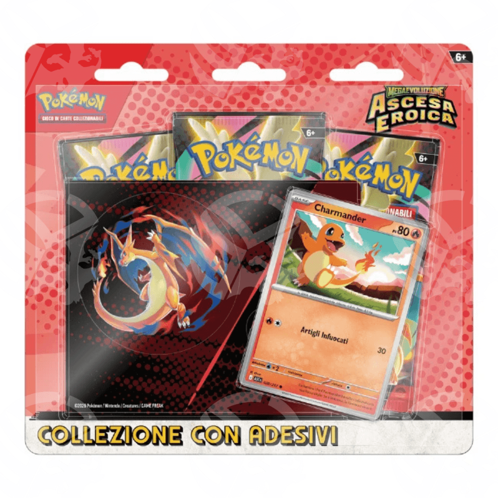 Ascesa Eroica - Blister da 3 buste Mega Charizard Y