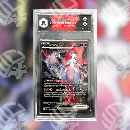 Mewtwo Ex del Team Rocket DRI-231 (GRAAD 10)