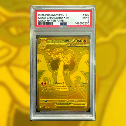 Mega Charizard X EX PFL-130 (PSA 9)
