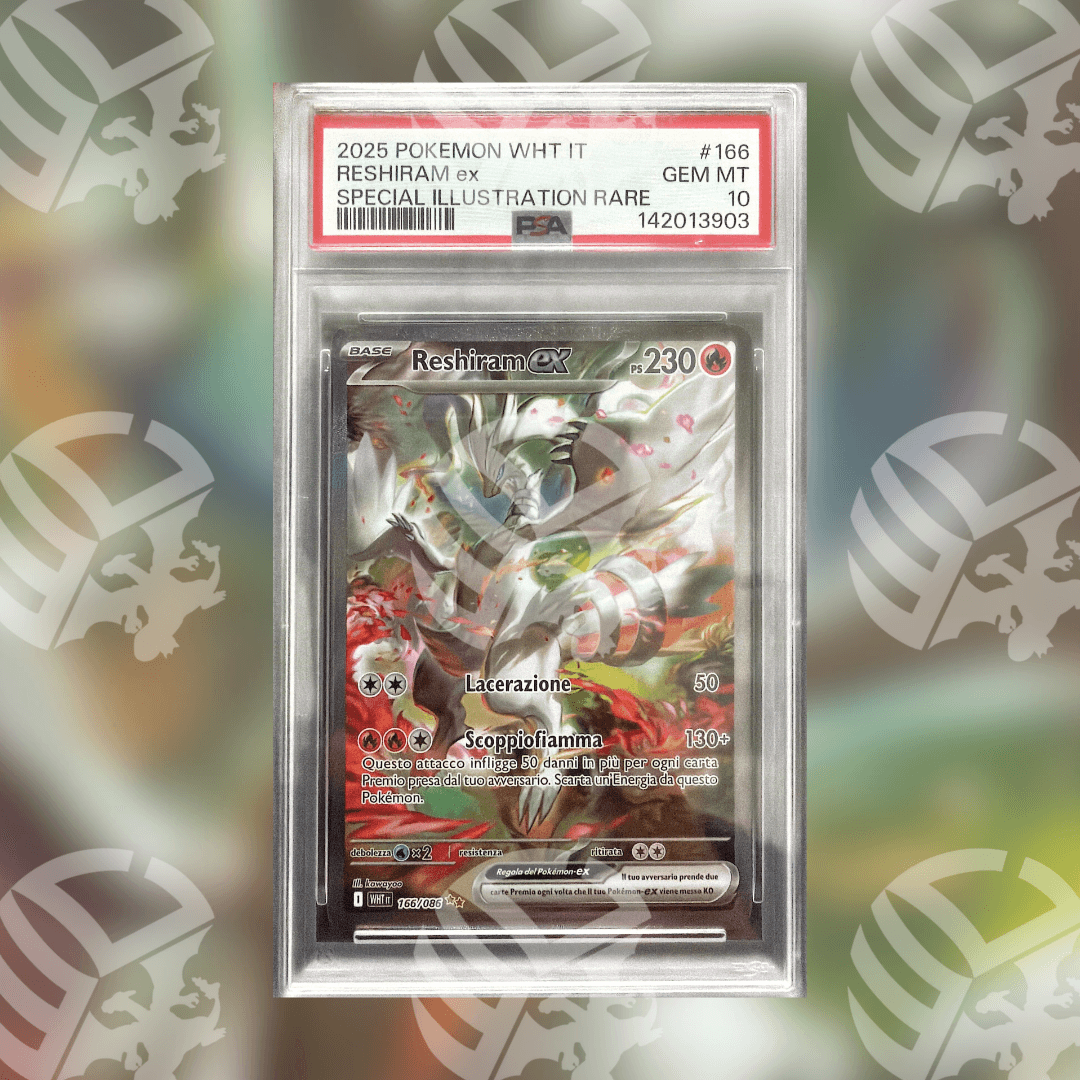 Reshiram EX WHT-166 (PSA 10)