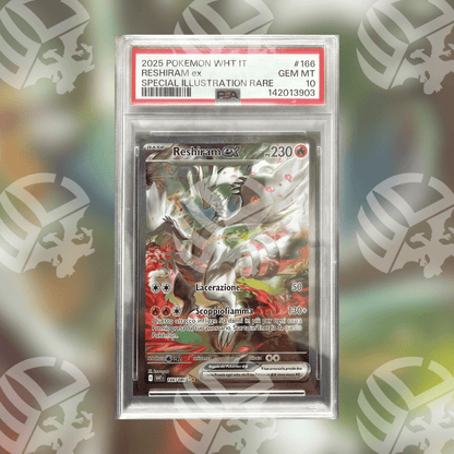 Reshiram EX WHT-166 (PSA 10)