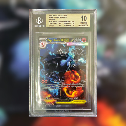 Mega Charizard X EX PFL-125 (BGS 10)